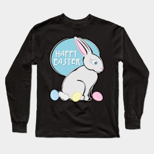 Happy Easter Bunny Long Sleeve T-Shirt